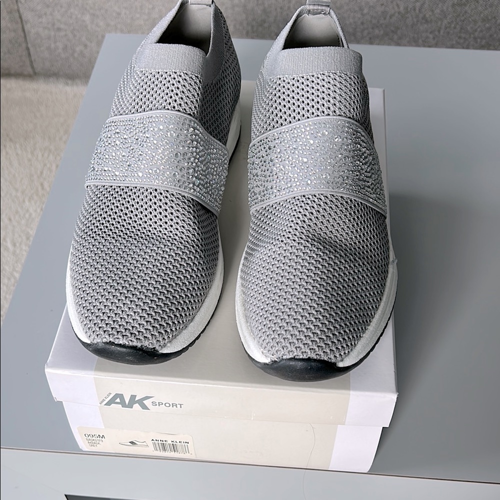 Anne Klein Gray Women's Sneakers